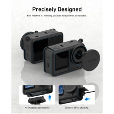 TELESIN Silicone Cover with Lens Cap for DJI Osmo Action 6