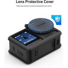 TELESIN Silicone Cover with Lens Cap for DJI Osmo Action 6