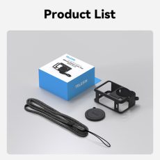 TELESIN Silicone Cover with Lens Cap for DJI Osmo Action 6