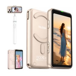 TELESIN Magnetic Phone Selfie Monitor with Wireless Remote Control