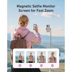 TELESIN Magnetic Phone Selfie Monitor with Wireless Remote Control TELESIN Magnetic Phone Selfie Monitor with Wireless Remote Control