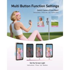 TELESIN Magnetic Phone Selfie Monitor with Wireless Remote Control TELESIN Magnetic Phone Selfie Monitor with Wireless Remote Control