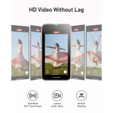 TELESIN Magnetic Phone Selfie Monitor with Wireless Remote Control TELESIN Magnetic Phone Selfie Monitor with Wireless Remote Control