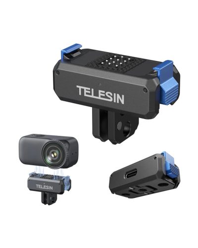 TELESIN Magnetic Quick-Release Charging Adapter Mount for DJI Osmo Nano