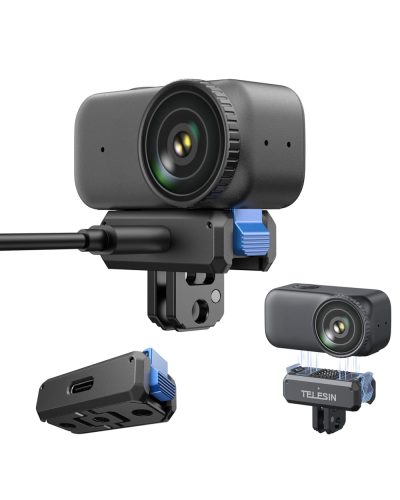 TELESIN Magnetic Quick-Release Charging Adapter Mount for DJI Osmo Nano