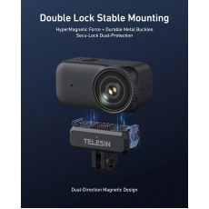 TELESIN Magnetic Quick-Release Charging Adapter Mount for DJI Osmo Nano