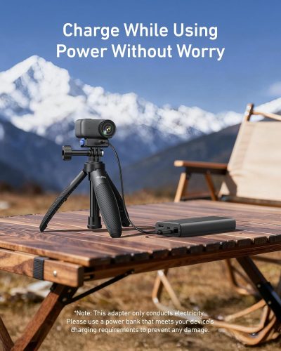TELESIN Magnetic Quick-Release Charging Adapter Mount for DJI Osmo Nano