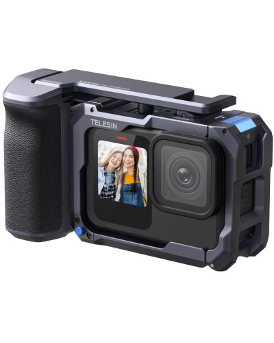 TELESIN Street Photography Metal Cage & Handgrip Kit for HERO13/12/11/10/9