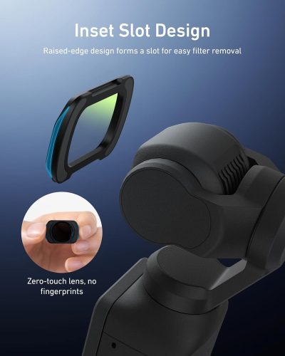 TELESIN CPL VND & 1/4 Black Mist Filter Kit for DJI Pocket 3/4