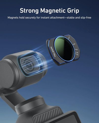 TELESIN CPL VND & 1/4 Black Mist Filter Kit for DJI Pocket 3/4