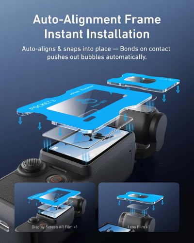 TELESIN Anti-Reflection Screen Protector for Pocket 4/3