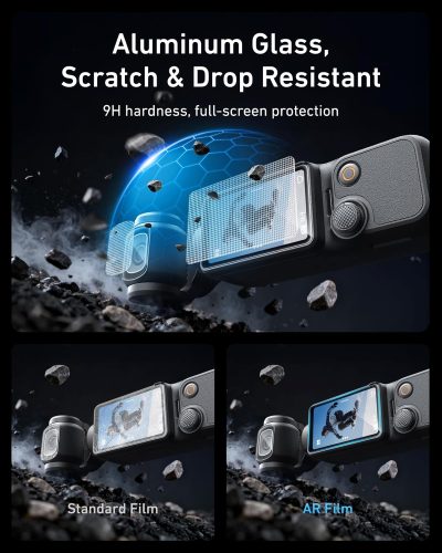 TELESIN Anti-Reflection Screen Protector for Pocket 4/3