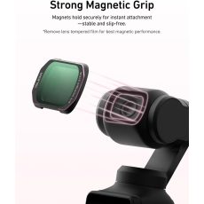 TELESIN VND+ 1/4 Black Mist+Cool Rose+CPL Filter Kit for DJI Osmo Pocket 3/4