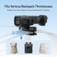 TELESIN Quick Release Backpack Mount for DJI Osmo Pocket 3/4