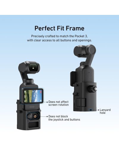 TELESIN Quick Release Backpack Mount for DJI Osmo Pocket 3/4
