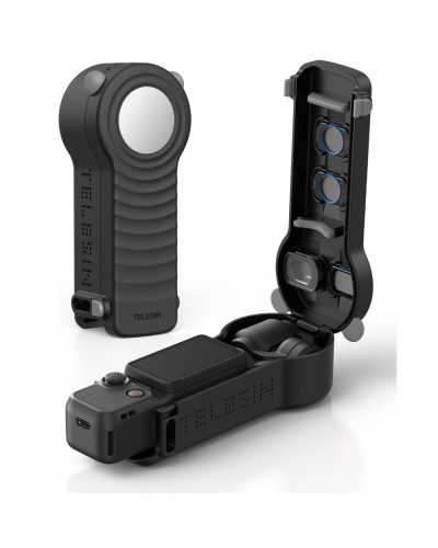 TELESIN DisAdv Protective Case for DJI Osmo Pocket 4 (Black)