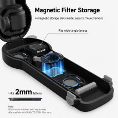 TELESIN DisAdv Protective Case for DJI Osmo Pocket 4 (Black)