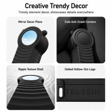 TELESIN DisAdv Protective Case for DJI Osmo Pocket 4 (Black)