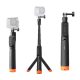 TELESIN Floating Remote Selfie Stick For Action 6/5 Pro/4
