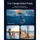 TELESIN Floating Remote Selfie Stick For Action 6/5 Pro/4