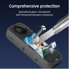 TELESIN Tempered Film Kit for Insta360 X4/X5