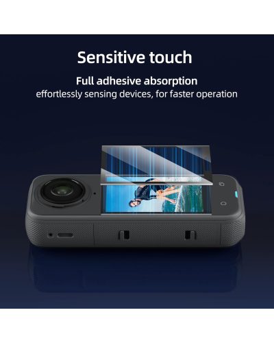 TELESIN Tempered Film Kit for Insta360 X4/X5