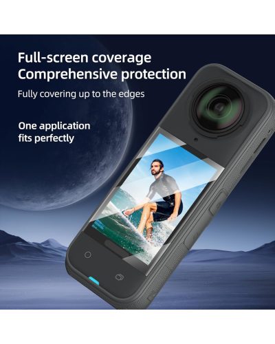 TELESIN Tempered Film Kit for Insta360 X4/X5