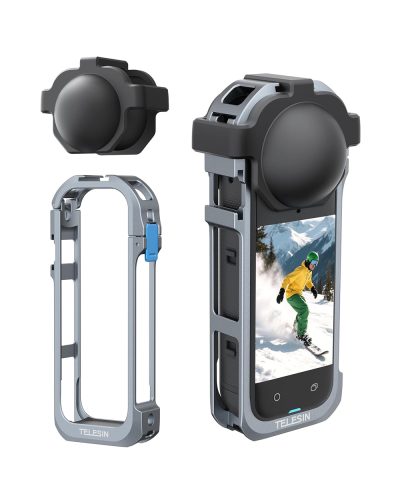 TELESIN Utility Frame Metal Cage for Insta360 X5
