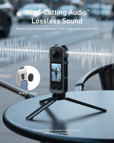 TELESIN Utility Frame Metal Cage for Insta360 X5