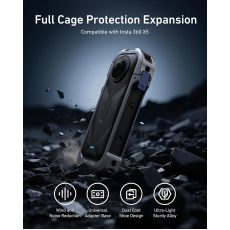 TELESIN Utility Frame Metal Cage for Insta360 X5