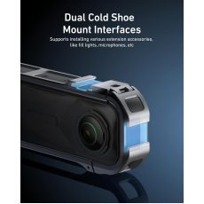 TELESIN Utility Frame Metal Cage for Insta360 X5
