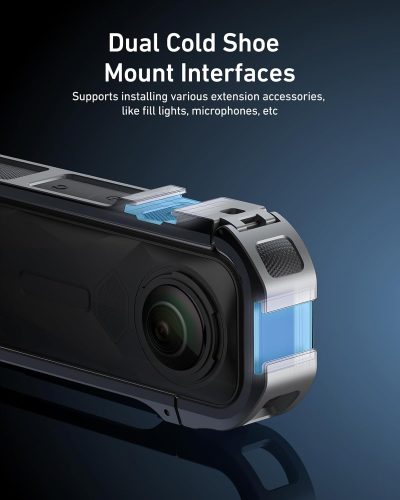 TELESIN Utility Frame Metal Cage for Insta360 X5