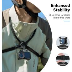 TELESIN Action Camera Neck Holder SE 2.0 (Black)