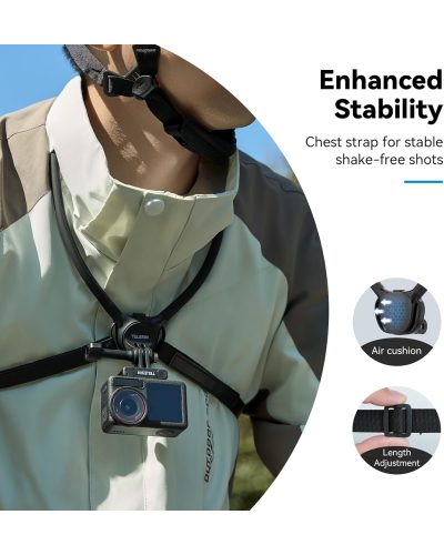 TELESIN Action Camera Neck Holder SE 2.0 (Black)