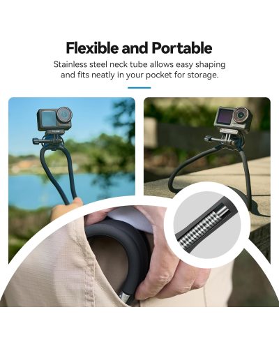 TELESIN Action Camera Neck Holder SE 2.0 (Black)