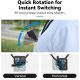 TELESIN Action Camera Neck Holder SE 2.0 (Black)
