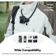 TELESIN Action Camera Neck Holder SE 2.0 (Black)