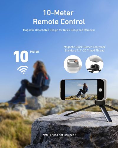 TELESIN Fun Shot Magnetic Grip 2 For Phone (White)