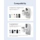 TELESIN Fun Shot Magnetic Grip 2 For Phone (White)