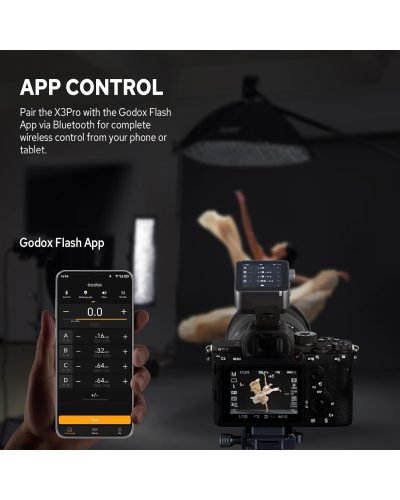 Godox X3Pro C Touchscreen TTL Wireless Flash Trigger for Canon