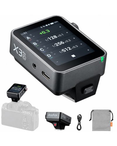 Godox X3Pro C Touchscreen TTL Wireless Flash Trigger for Canon
