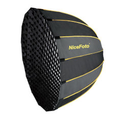 NiceFoto FC-2000A 200W Bi-Color COB LED Video Light With 90cm Softbox/Stand