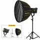 NiceFoto FC-2000A 200W Bi-Color COB LED Video Light With 90cm Softbox/Stand NiceFoto FC-2000A 200W Bi-Color COB LED Video Light With 90cm Softbox/Stand