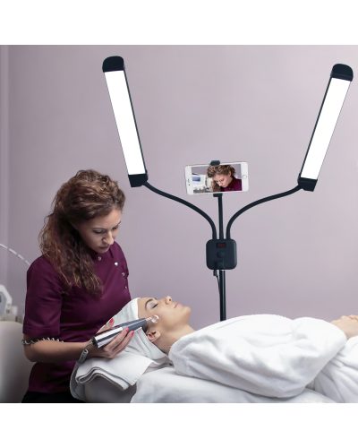  FT-450 LED Dual-Arm Video Light with Stand