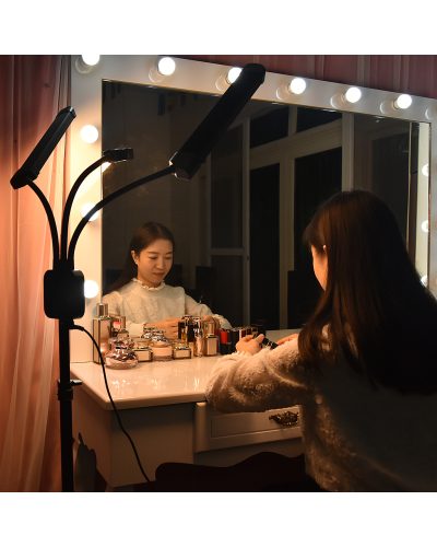  FT-450 LED Dual-Arm Video Light with Stand