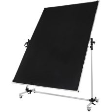 Falcon Eyes Pro Studio Solutions 150cm x 200cm Adjustable Diffusion & Silver/Black Reflector Kit
