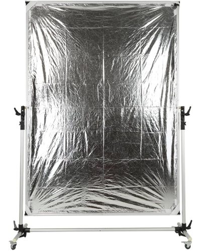 Falcon Eyes Pro Studio Solutions 150cm x 200cm Adjustable Diffusion & Silver/Black Reflector Kit