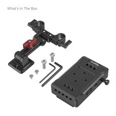 SmallRig V Mount Battery Adapter Plate Basic Version with Extension Arm 3499