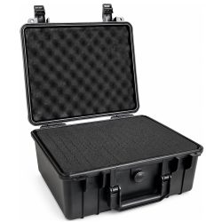 Protective Hard Carry Case with Customizable Foam Insert  280×240×130mm
