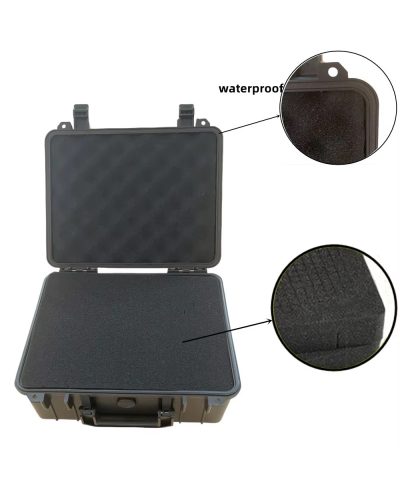 Protective Hard Carry Case with Customizable Foam Insert  280×240×130mm